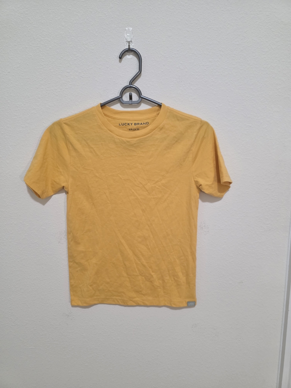 Lucky Brand Kids Short Sleeve Tee in Yellow